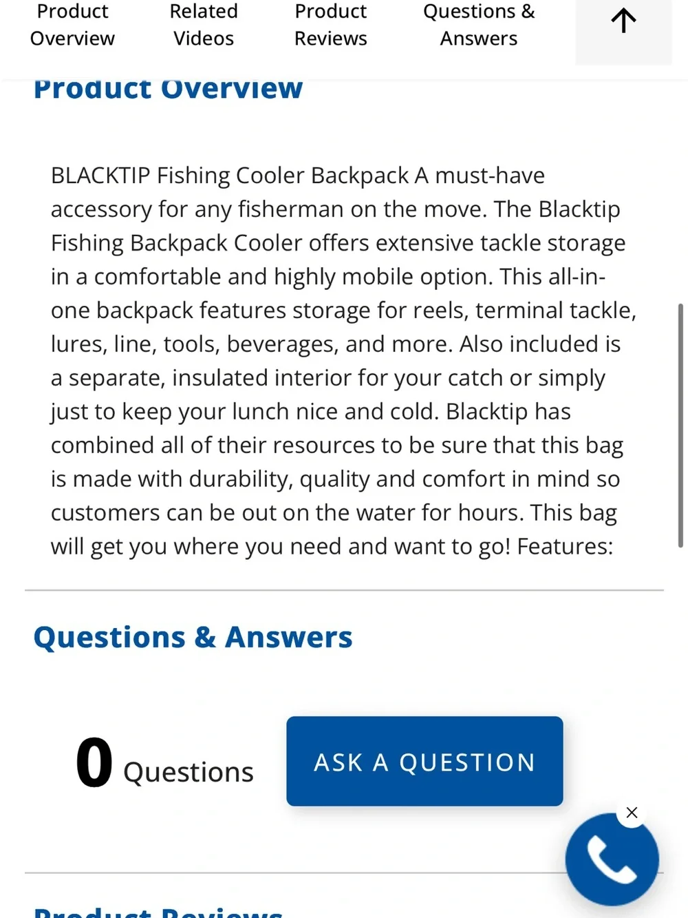 BlackTip Backpack